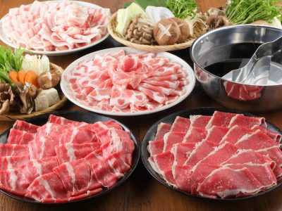 「秋葉原 しゃぶしゃぶ」「二色鍋」