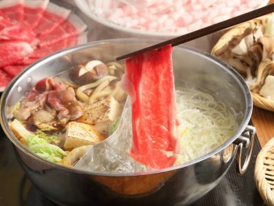 「秋葉原 しゃぶしゃぶ」「二色鍋」